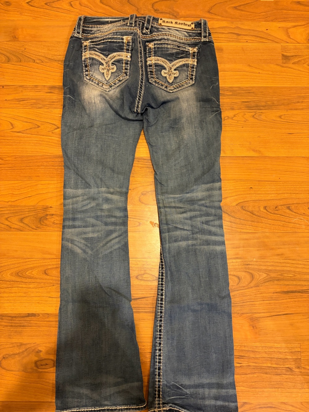 Rock Revival Women's Blue Straight Leg Jeans
